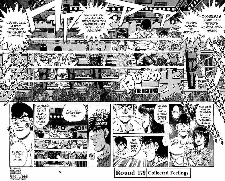 Hajime no Ippo – The First Step chapter 179 page 5