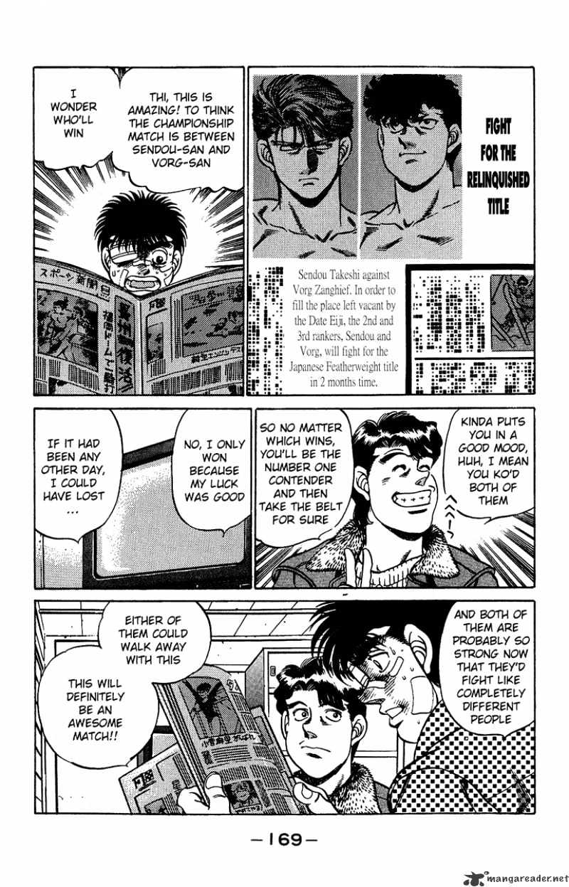 Hajime no Ippo – The First Step chapter 196 page 9