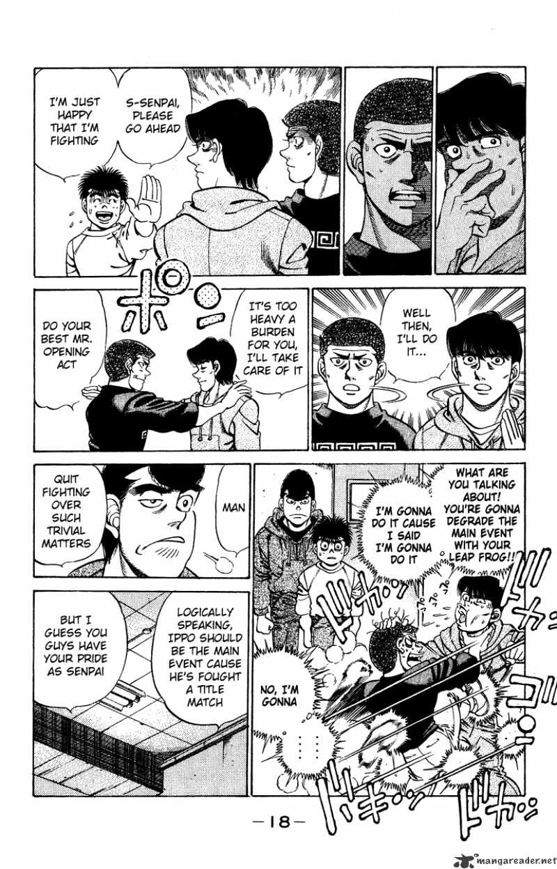 Hajime no Ippo – The First Step chapter 206 page 18