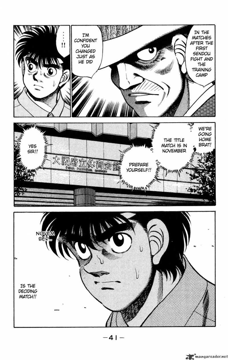 Hajime no Ippo – The First Step chapter 243 page 20