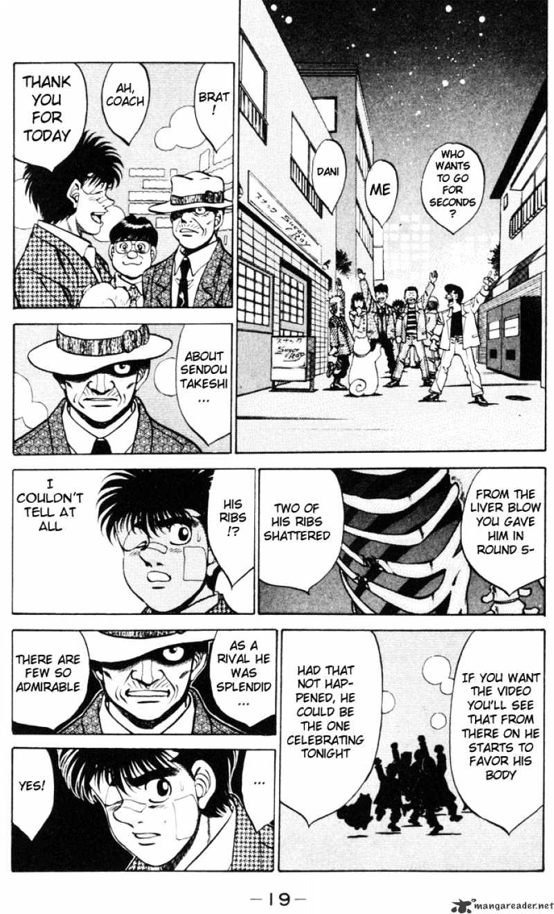 Hajime no Ippo – The First Step chapter 269 page 20