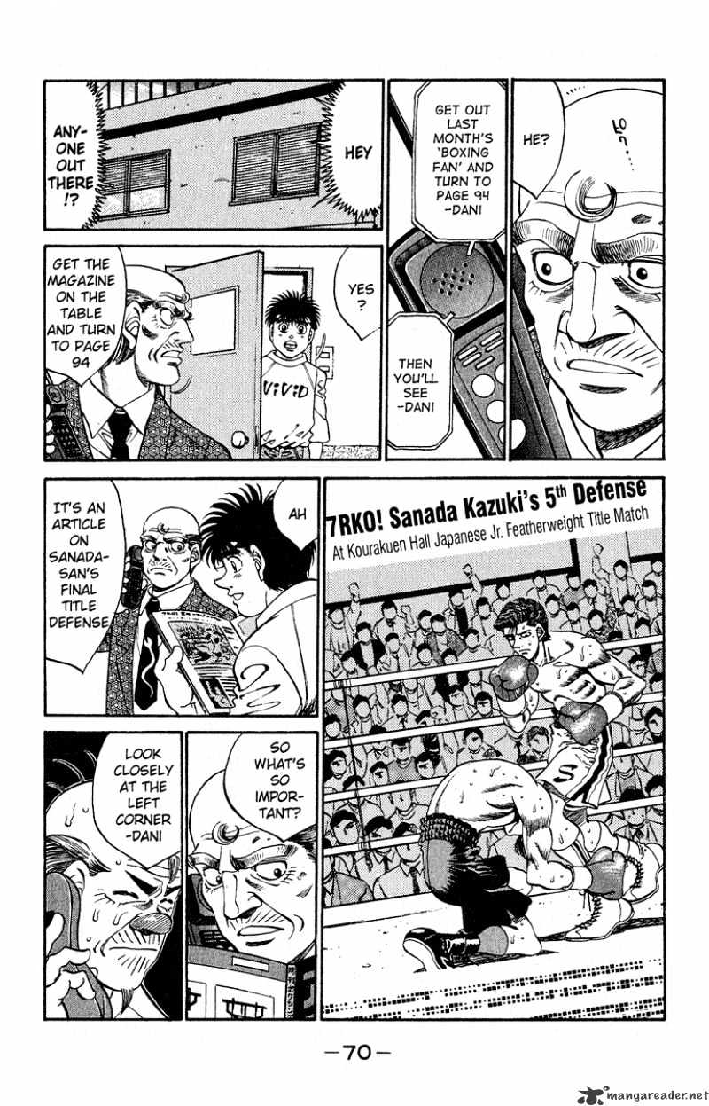 Hajime no Ippo – The First Step chapter 291 page 6