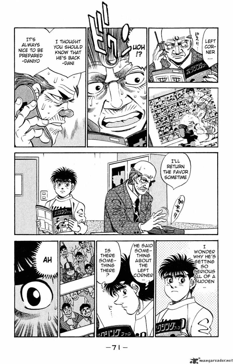 Hajime no Ippo – The First Step chapter 291 page 7