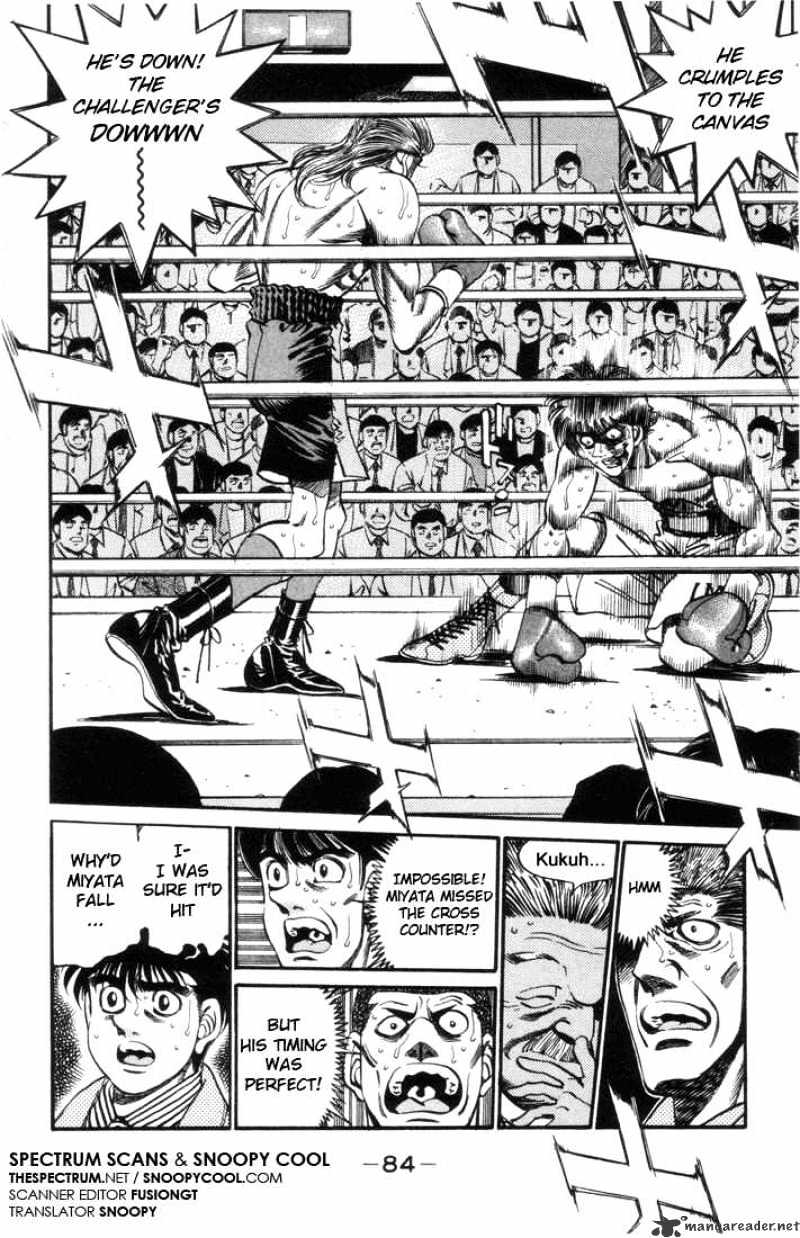 Hajime no Ippo – The First Step chapter 320 page 2