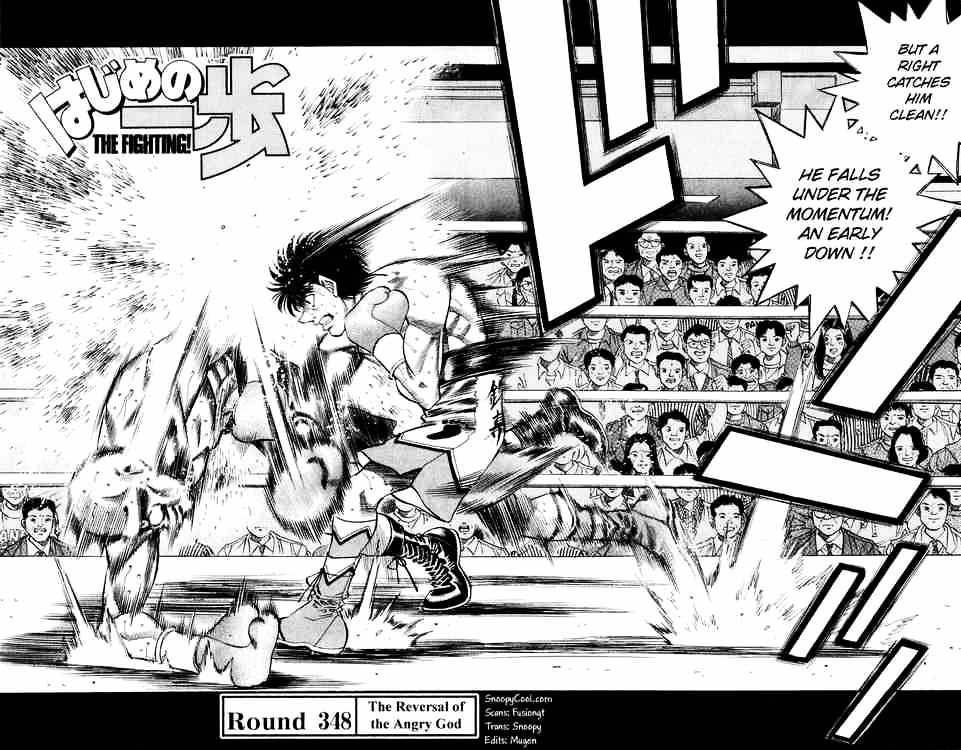 Hajime no Ippo – The First Step chapter 348 page 2