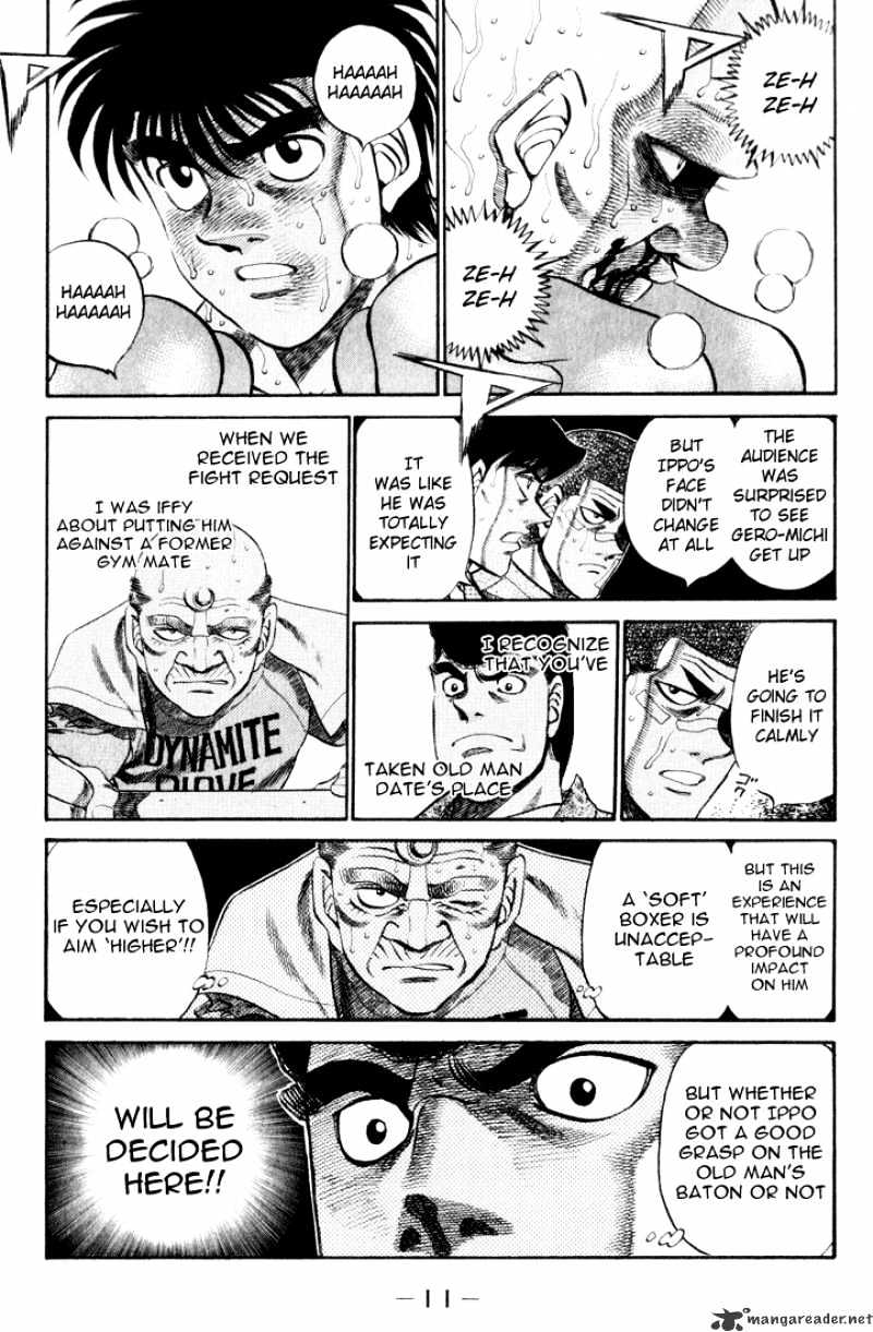 Hajime no Ippo – The First Step chapter 353 page 9