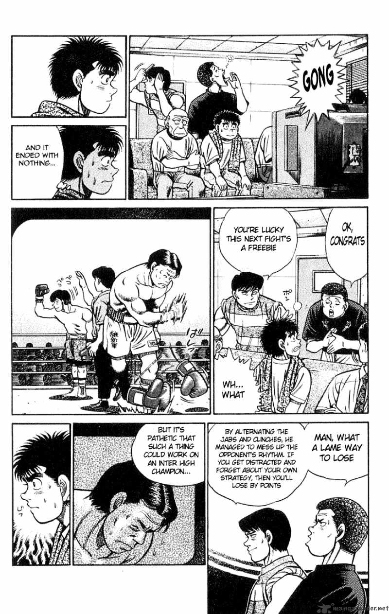 Hajime no Ippo – The First Step chapter 38 page 6