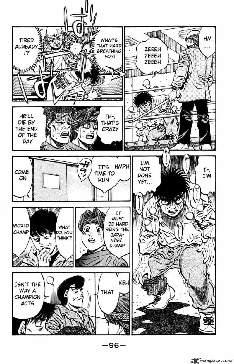 Hajime no Ippo – The First Step chapter 420 page 18