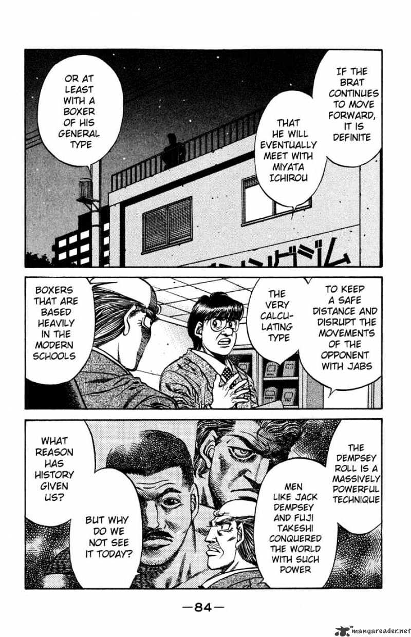 Hajime no Ippo – The First Step chapter 420 page 6