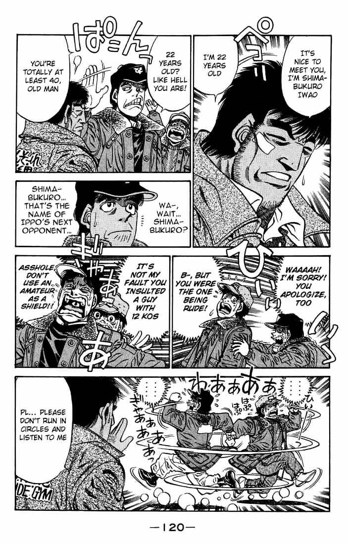 Hajime no Ippo – The First Step chapter 422 page 2