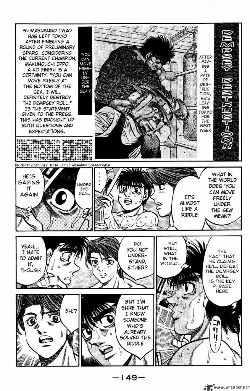 Hajime no Ippo – The First Step chapter 423 page 11