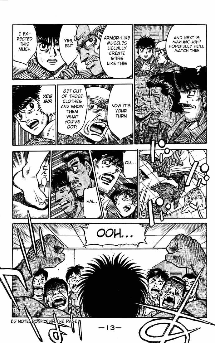 Hajime no Ippo – The First Step chapter 425 page 13