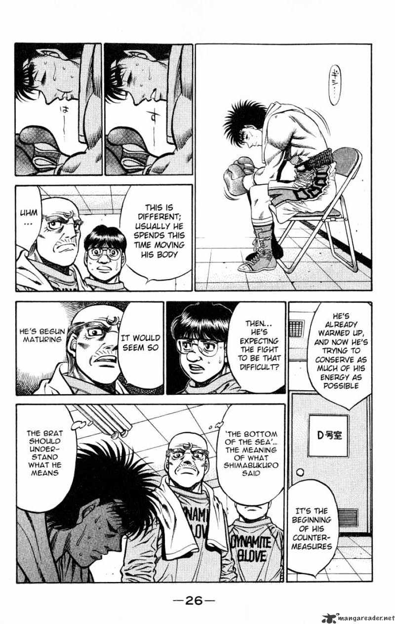 Hajime no Ippo – The First Step chapter 426 page 4