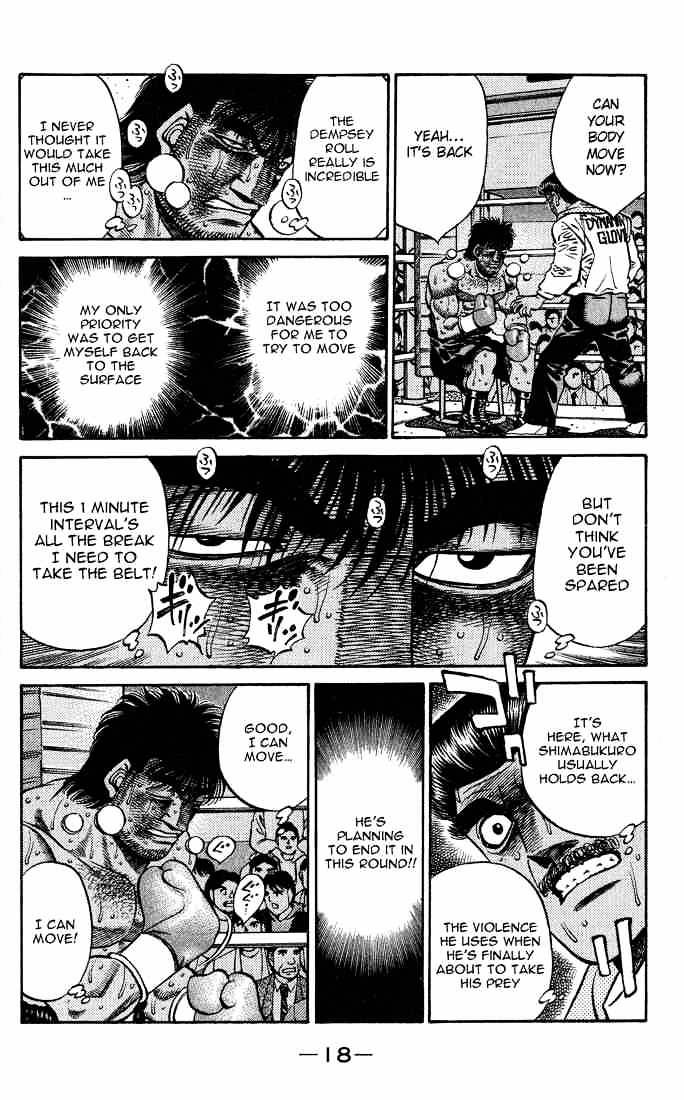 Hajime no Ippo – The First Step chapter 434 page 18