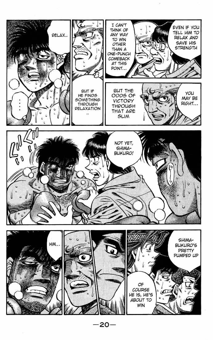 Hajime no Ippo – The First Step chapter 434 page 20