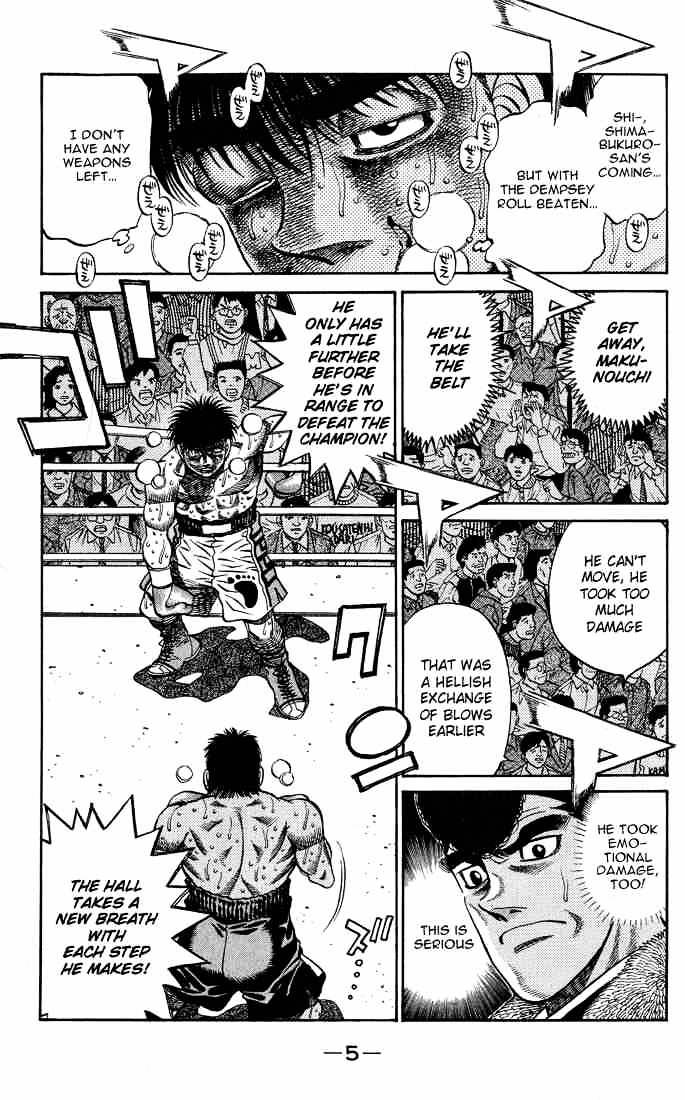 Hajime no Ippo – The First Step chapter 434 page 6