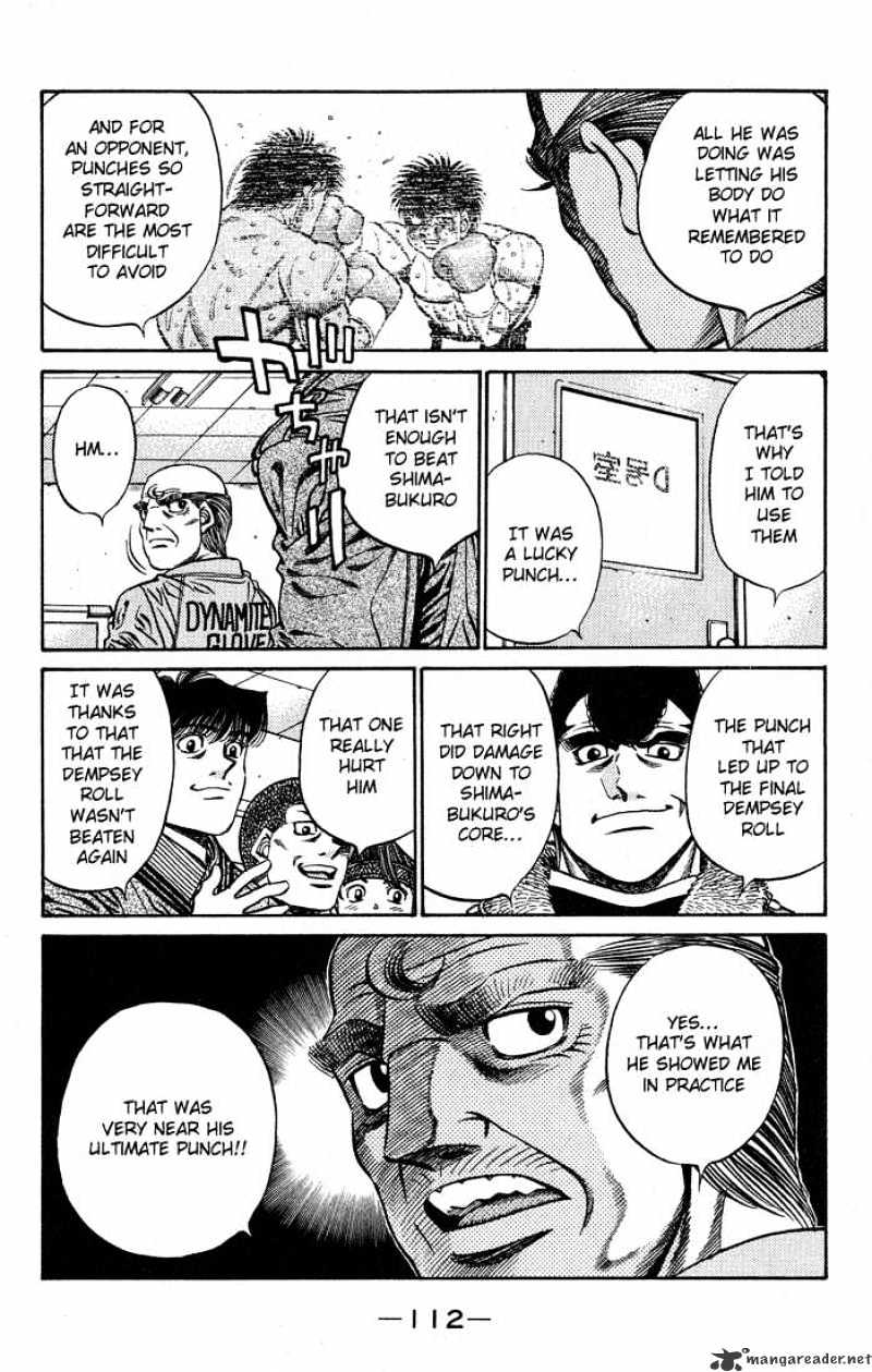 Hajime no Ippo – The First Step chapter 439 page 8