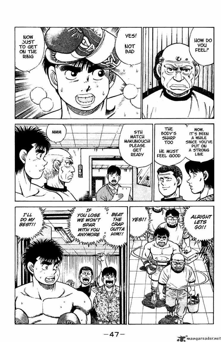 Hajime no Ippo – The First Step chapter 45 page 7