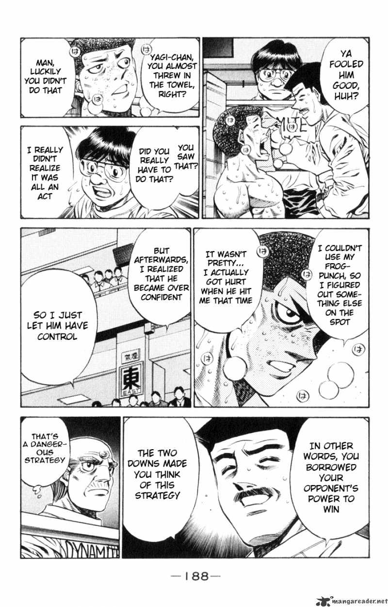 Hajime no Ippo – The First Step chapter 452 page 13