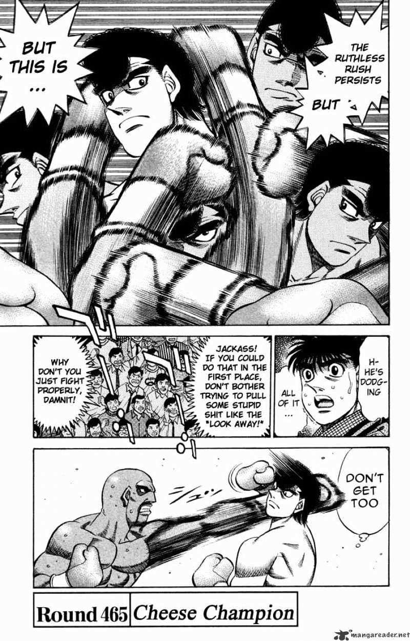 Hajime no Ippo – The First Step chapter 465 page 1