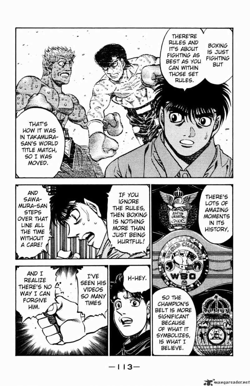 Hajime no Ippo – The First Step chapter 478 page 11