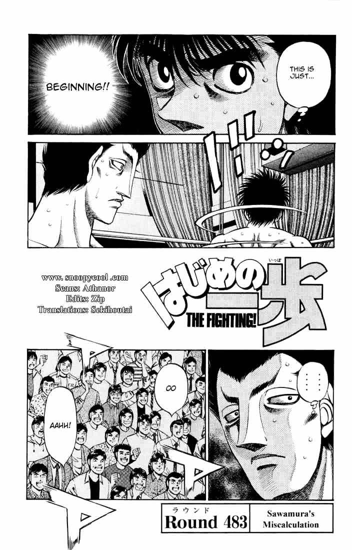 Hajime no Ippo – The First Step chapter 483 page 4