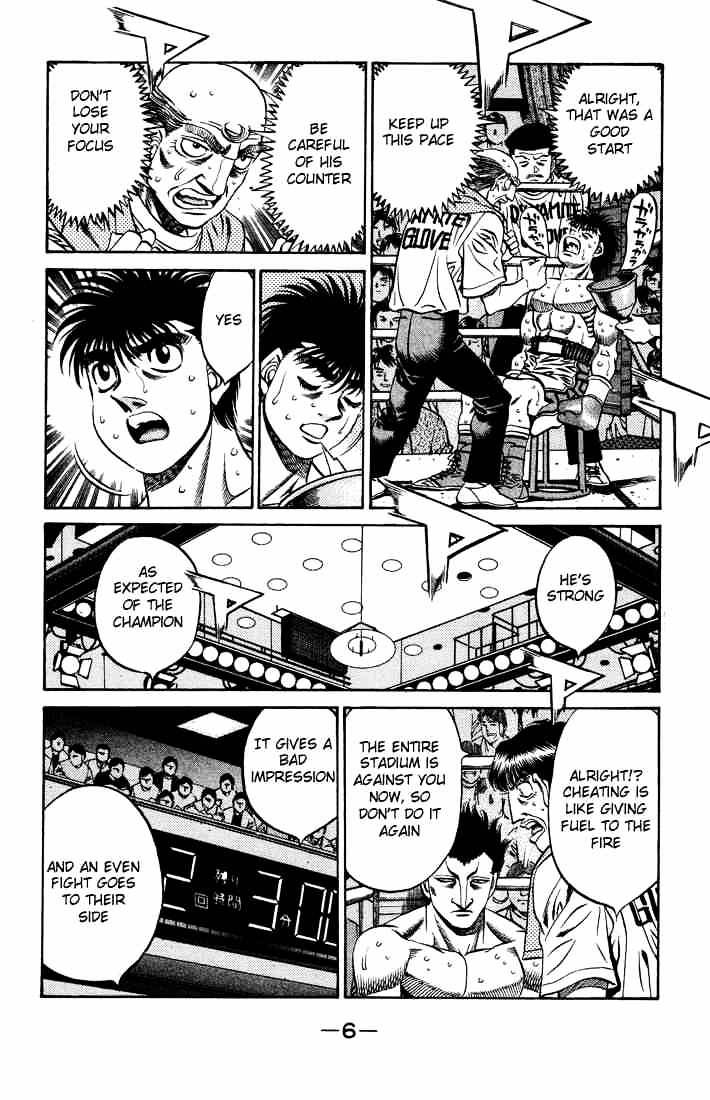 Hajime no Ippo – The First Step chapter 483 page 6