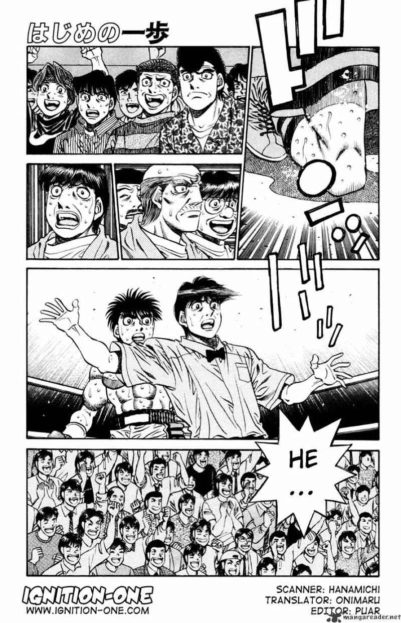 Hajime no Ippo – The First Step chapter 484 page 1