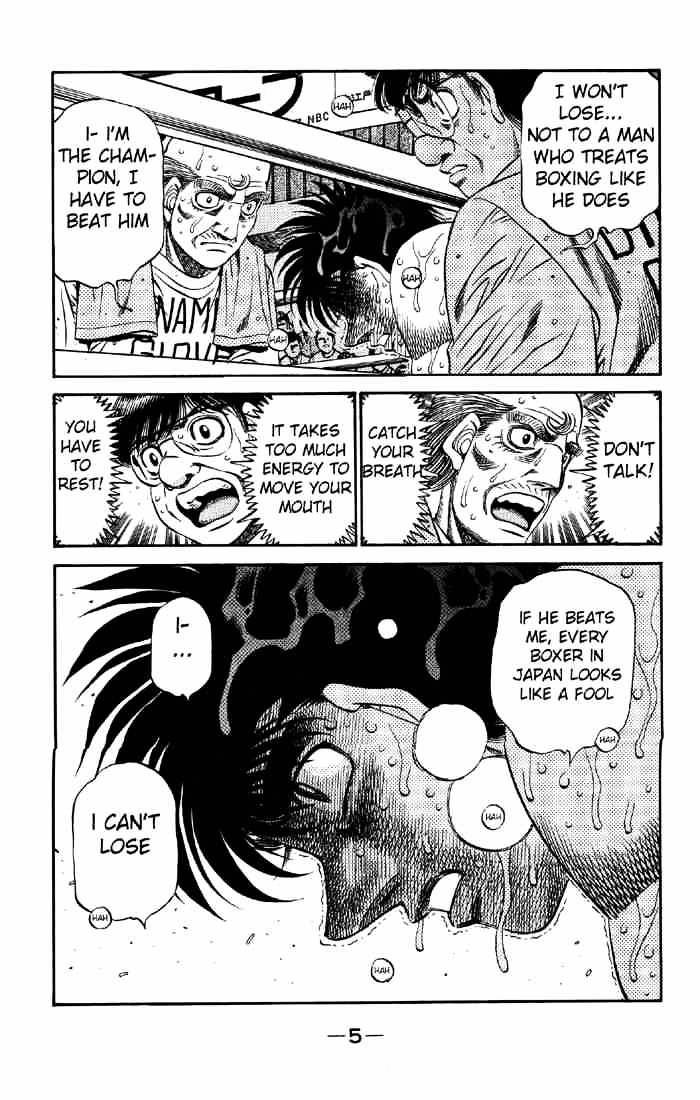 Hajime no Ippo – The First Step chapter 493 page 6