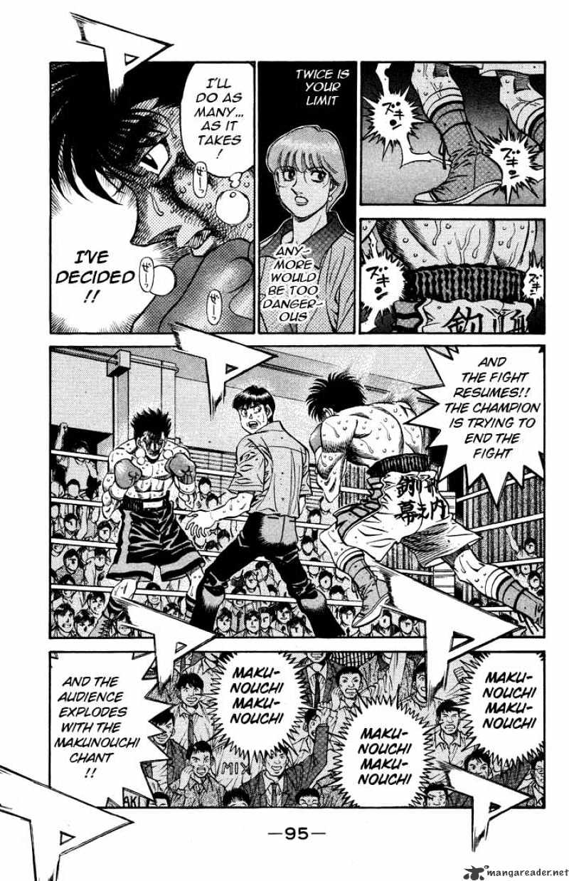 Hajime no Ippo – The First Step chapter 498 page 3