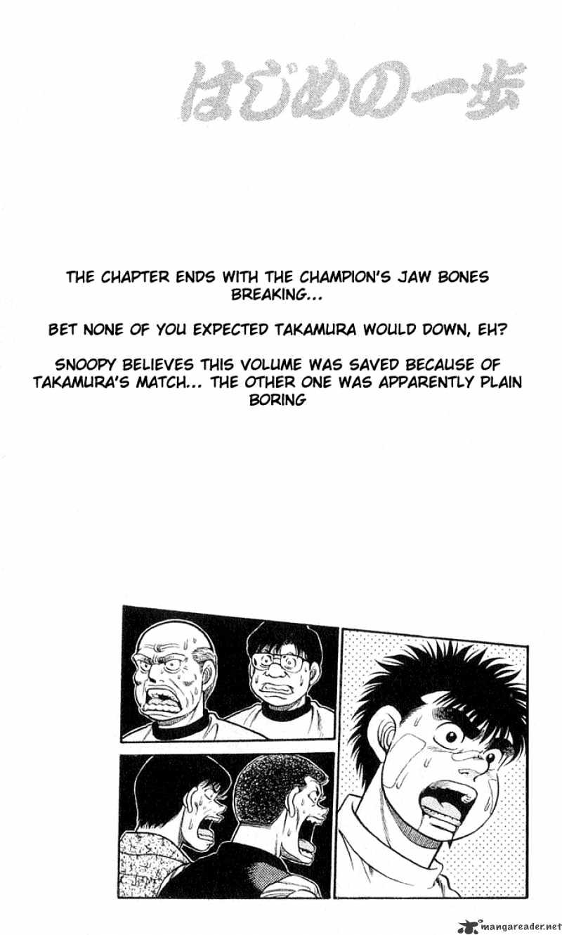 Hajime no Ippo – The First Step chapter 50 page 18