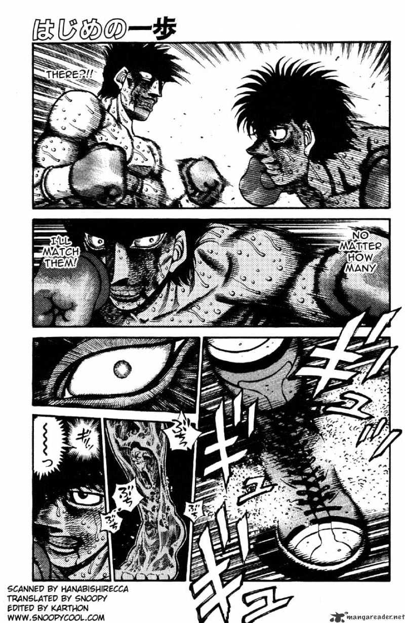 Hajime no Ippo – The First Step chapter 501 page 1