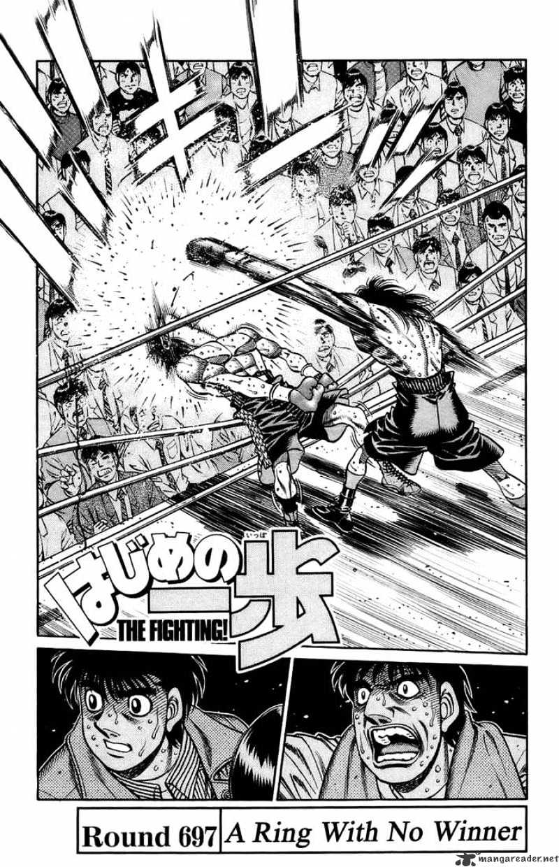 Hajime no Ippo – The First Step chapter 697 page 1