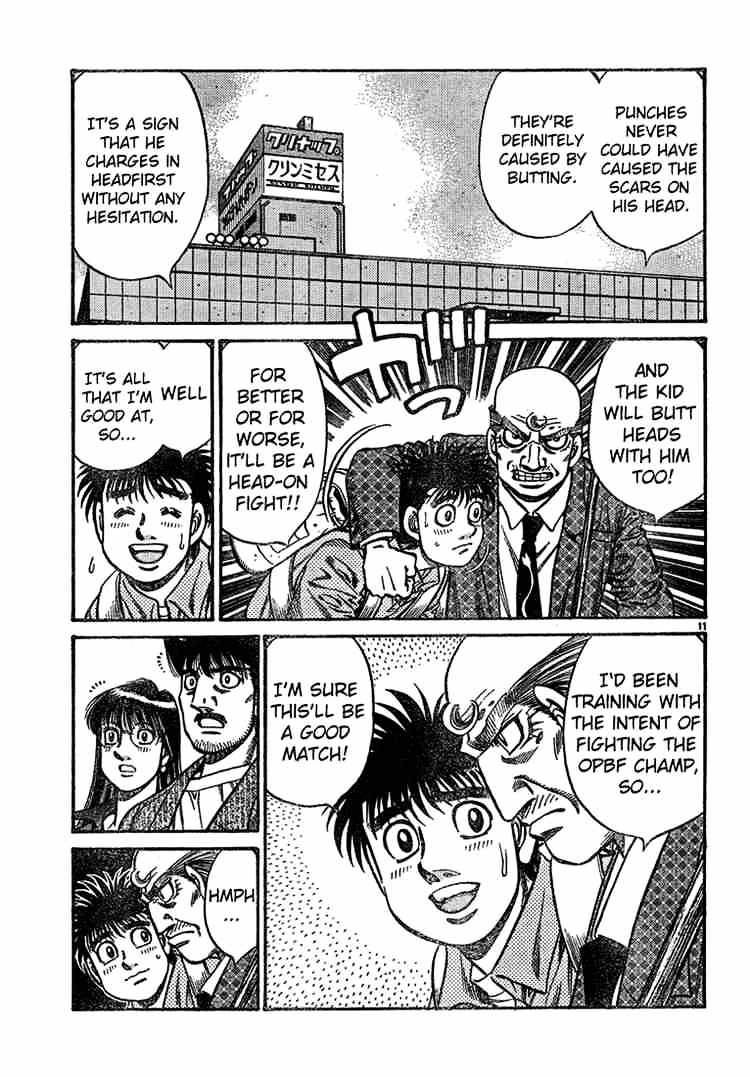 Hajime no Ippo – The First Step chapter 728 page 11