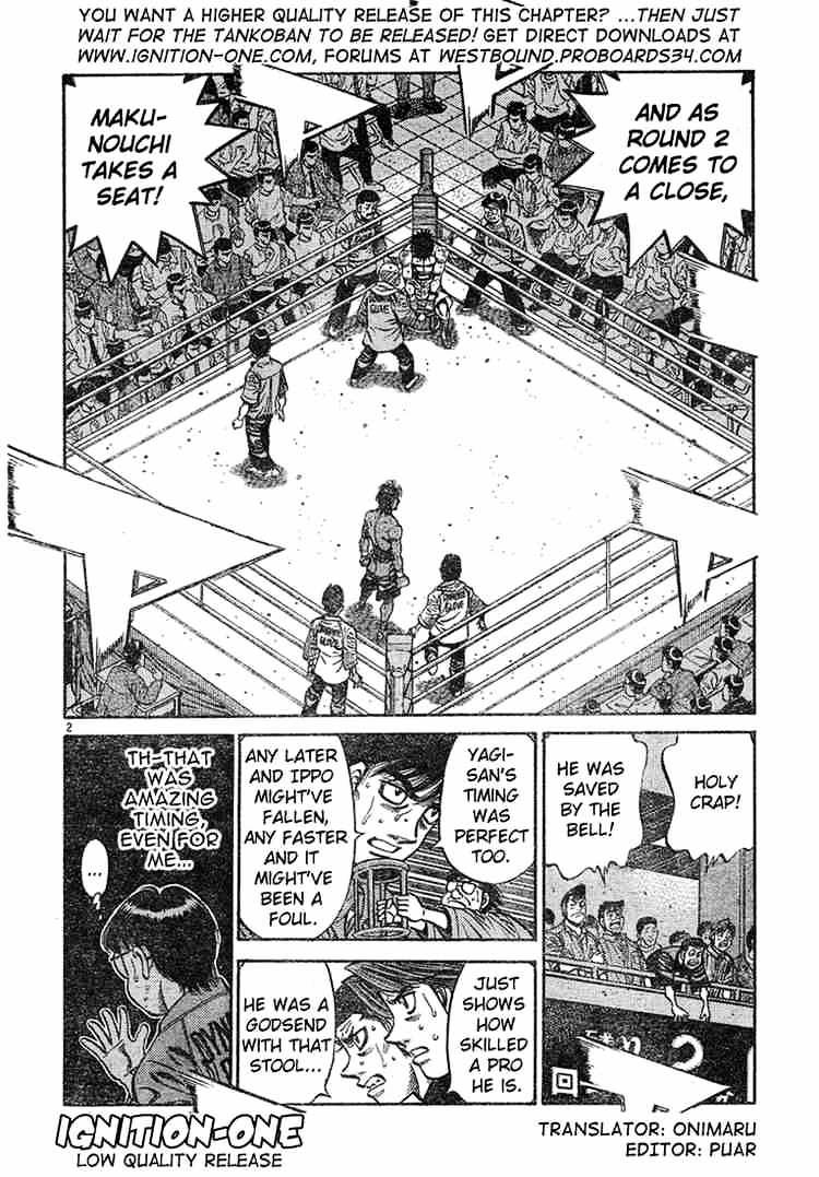 Hajime no Ippo – The First Step chapter 735 page 2