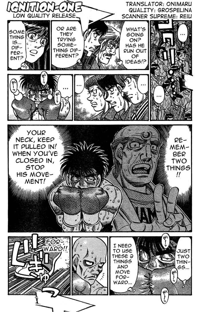 Hajime no Ippo – The First Step chapter 781 page 2