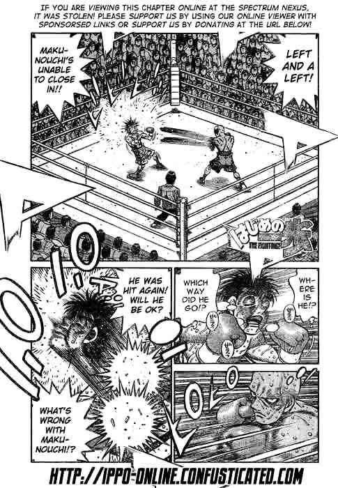 Hajime no Ippo – The First Step chapter 785 page 1