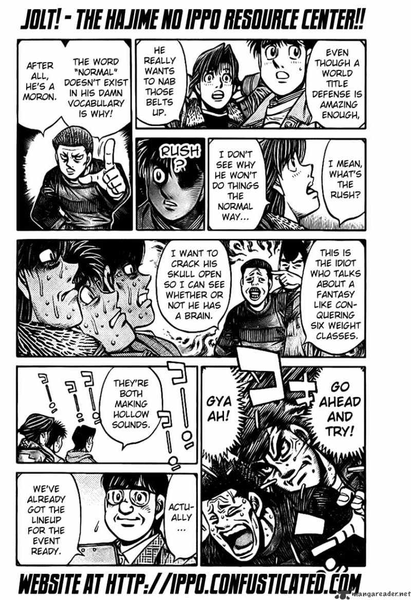 Hajime no Ippo – The First Step chapter 803 page 12