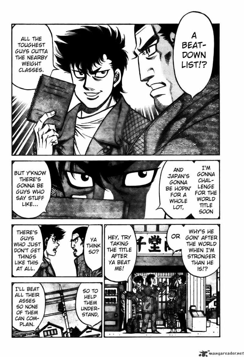 Hajime no Ippo – The First Step chapter 807 page 2