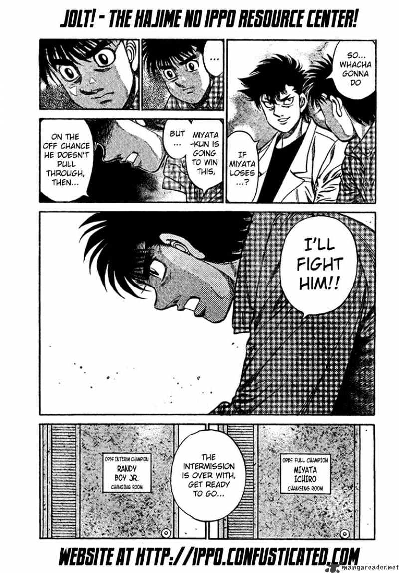 Hajime no Ippo – The First Step chapter 819 page 15