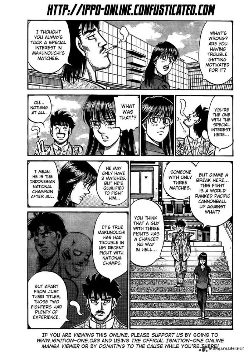 Hajime no Ippo – The First Step chapter 863 page 4