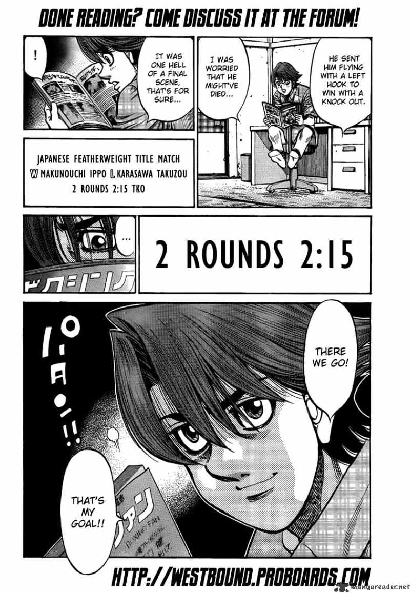 Hajime no Ippo – The First Step chapter 898 page 18