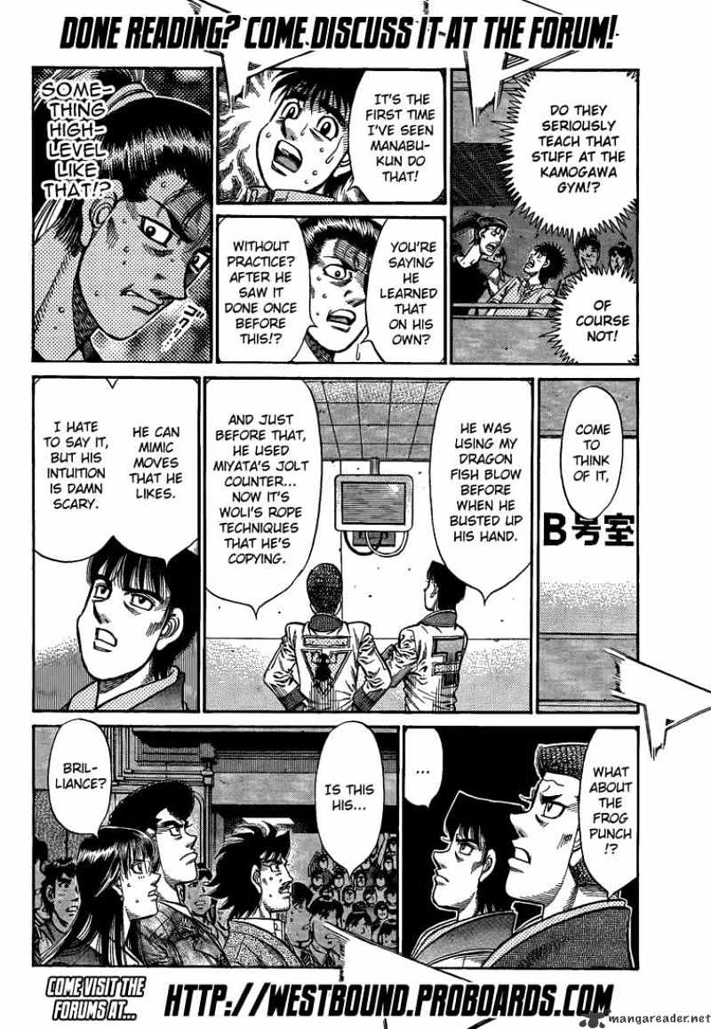 Hajime no Ippo – The First Step chapter 909 page 12