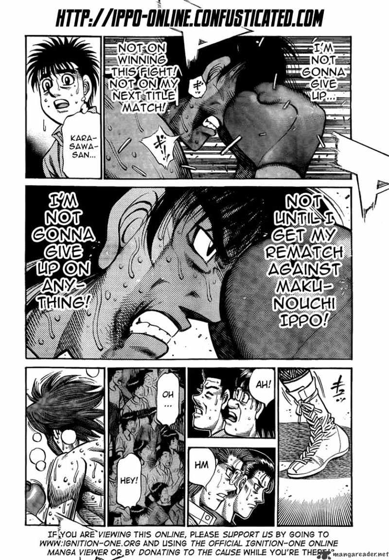 Hajime no Ippo – The First Step chapter 910 page 2