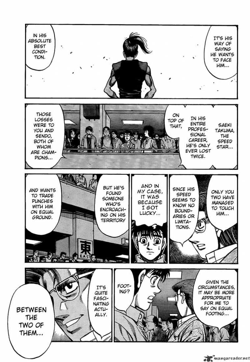 Hajime no Ippo – The First Step chapter 911 page 5