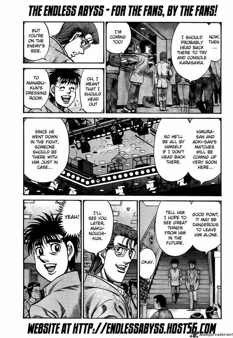 Hajime no Ippo – The First Step chapter 911 page 7