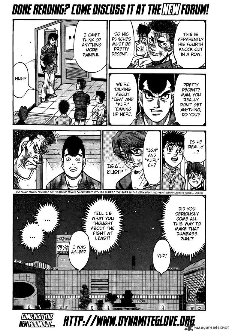 Hajime no Ippo – The First Step chapter 912 page 18