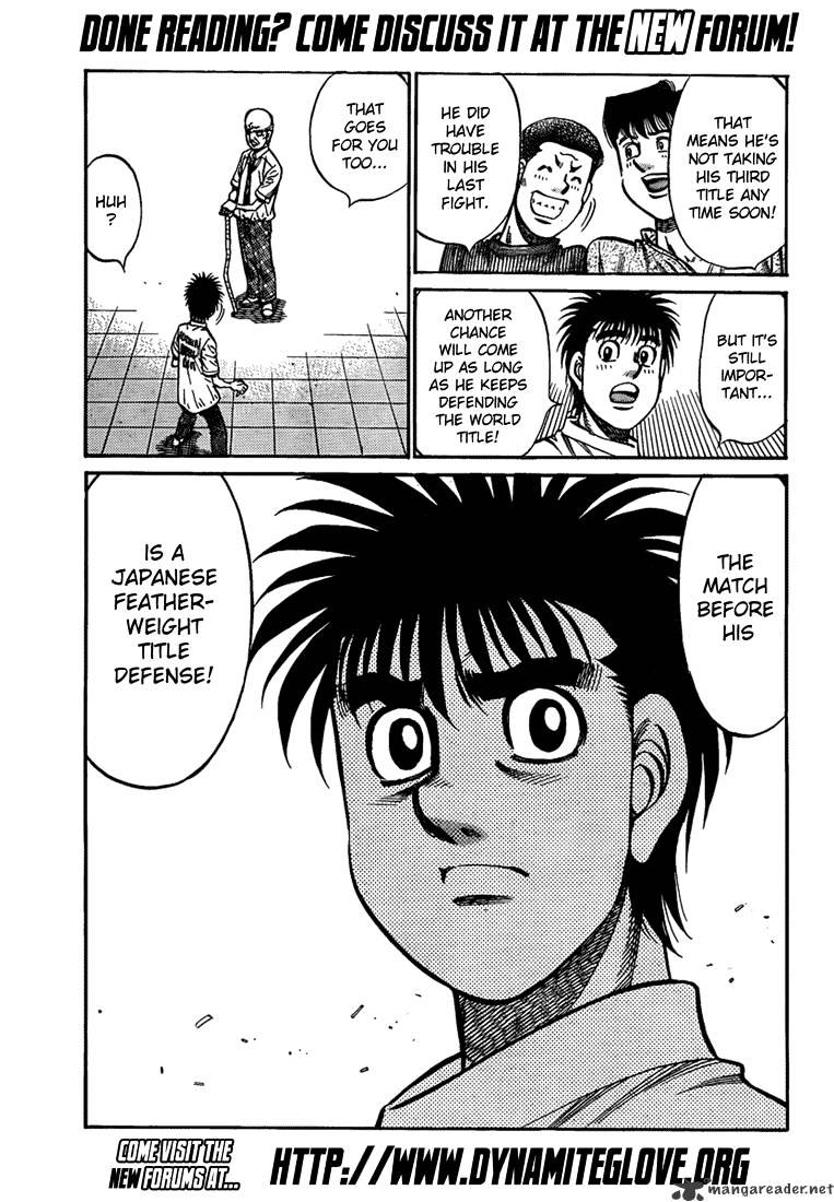 Hajime no Ippo – The First Step chapter 915 page 17