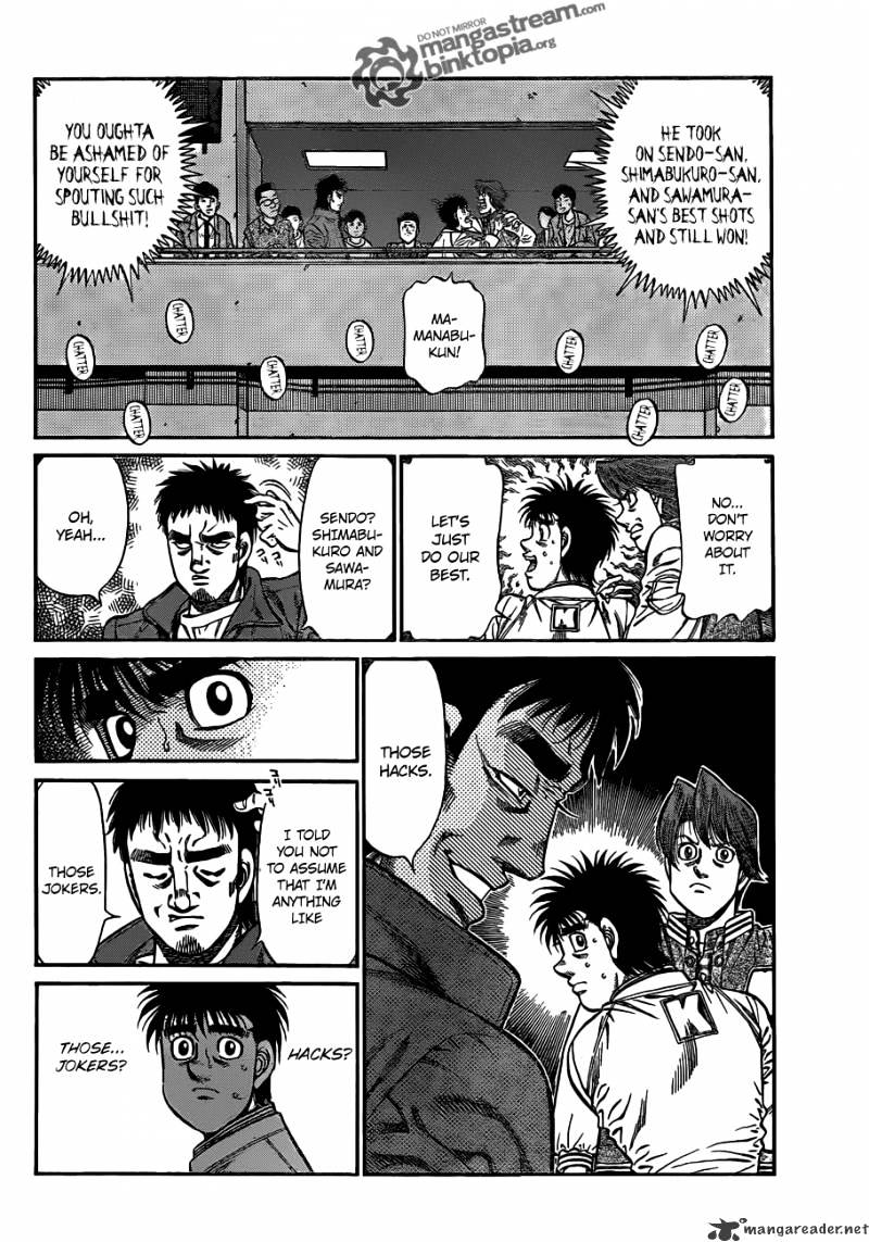 Hajime no Ippo – The First Step chapter 919 page 6