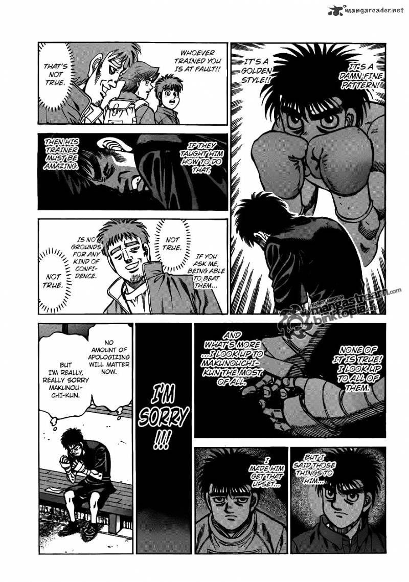 Hajime no Ippo – The First Step chapter 930 page 15